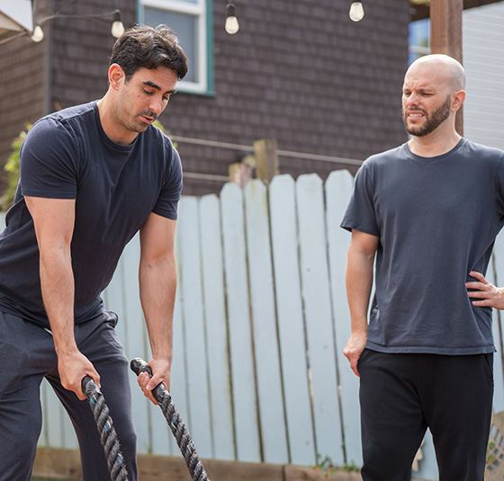 one on one workout session for beginners